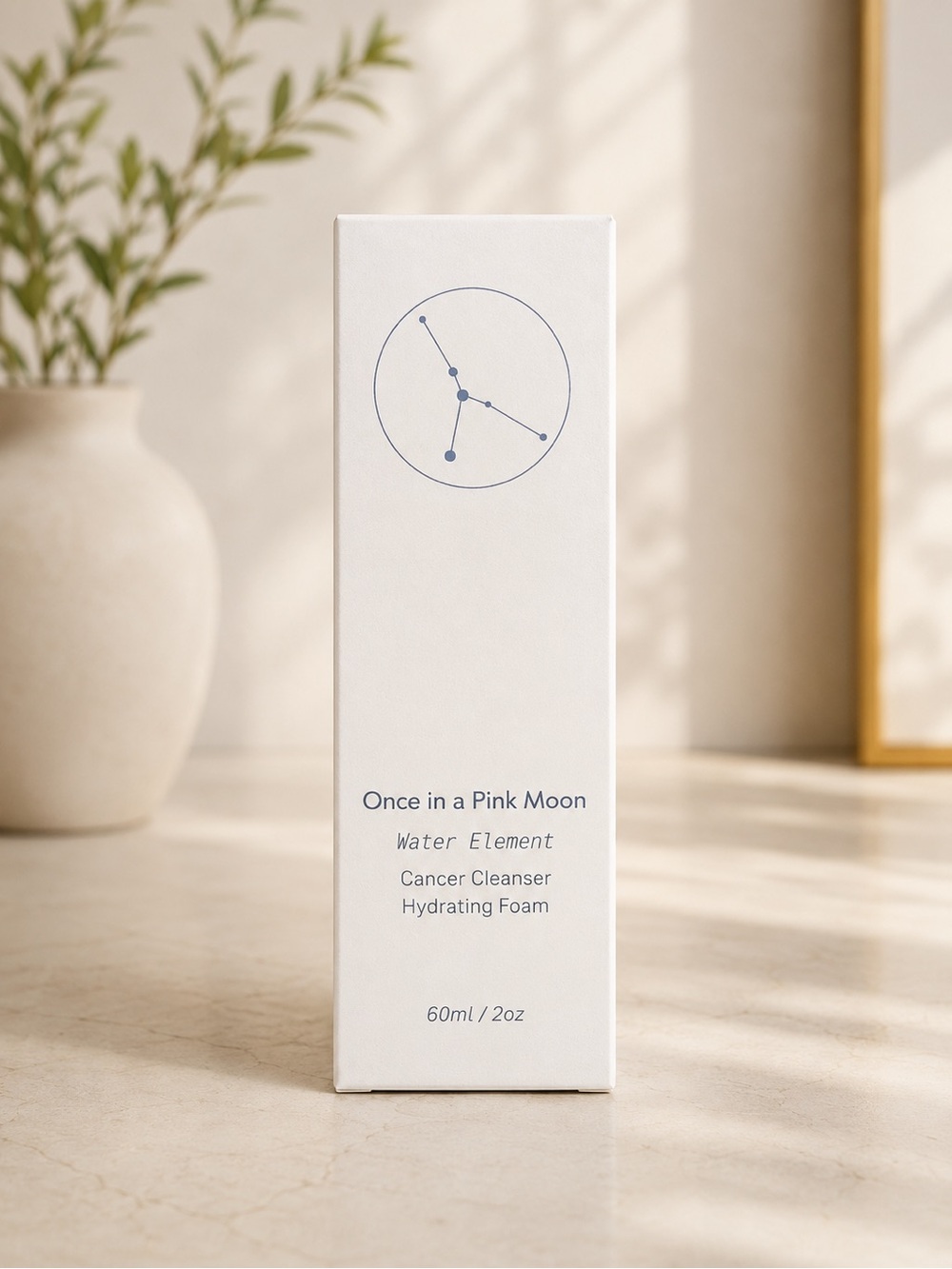 Once in a Pink Moon Water Element Hydrating Foam Cleanser 60ml New Face Wash